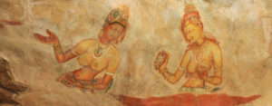 Sigiriya Frescoes Sri_lanka-