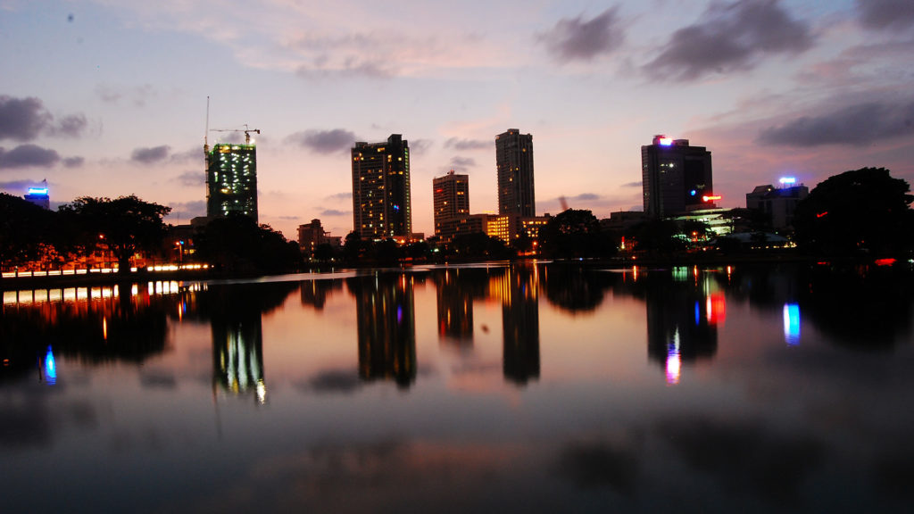 Colombo Night Sky - Sri Lanka